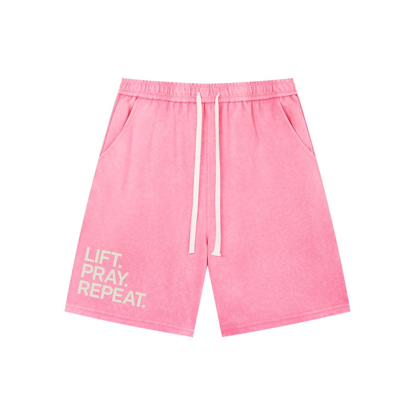 Men’s Vintage Wash Drawstring Shorts