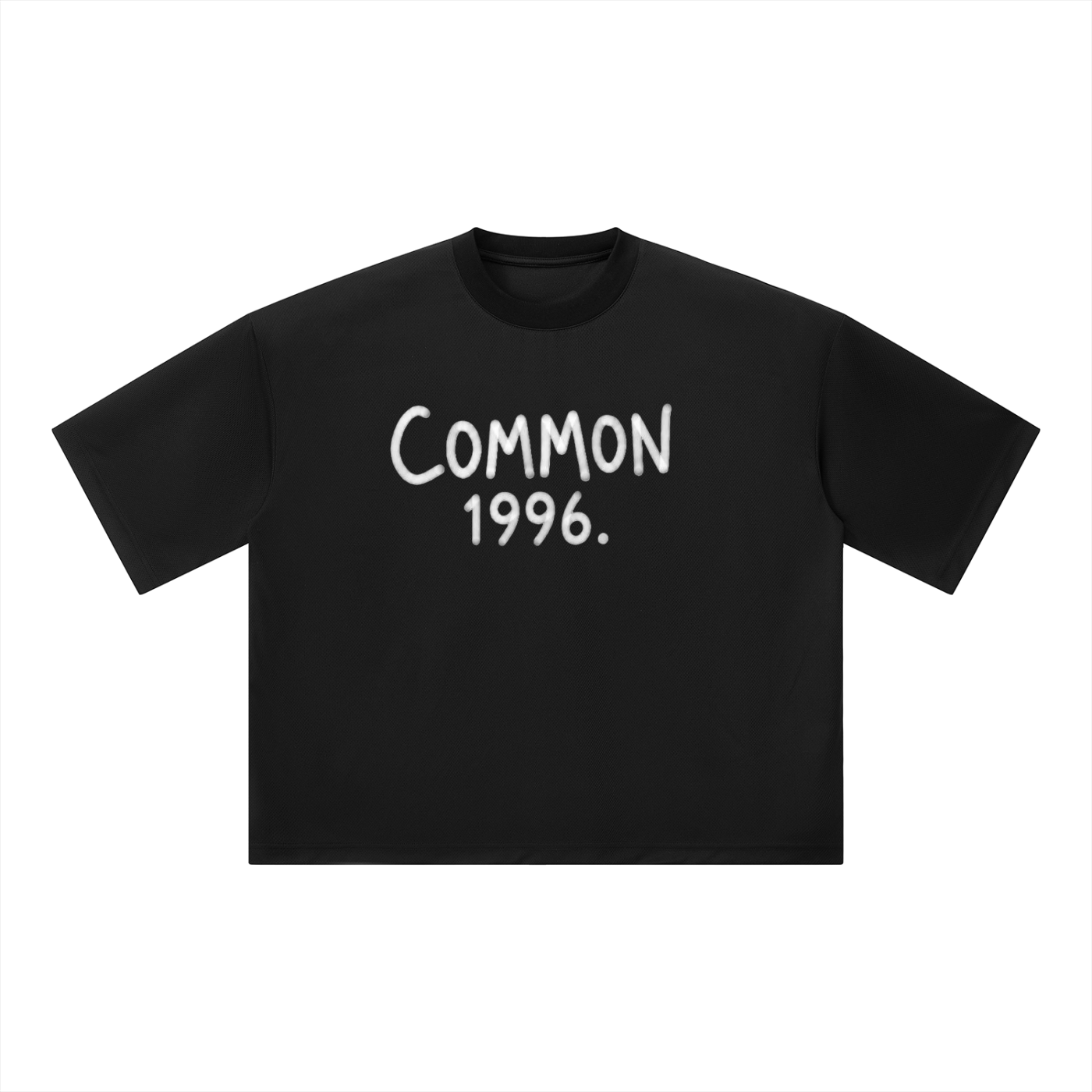 Unisex Boxy Mesh Crewneck T-Shirt