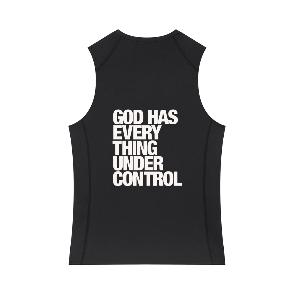 Men's Slim-Fit Topstitch Tank Top