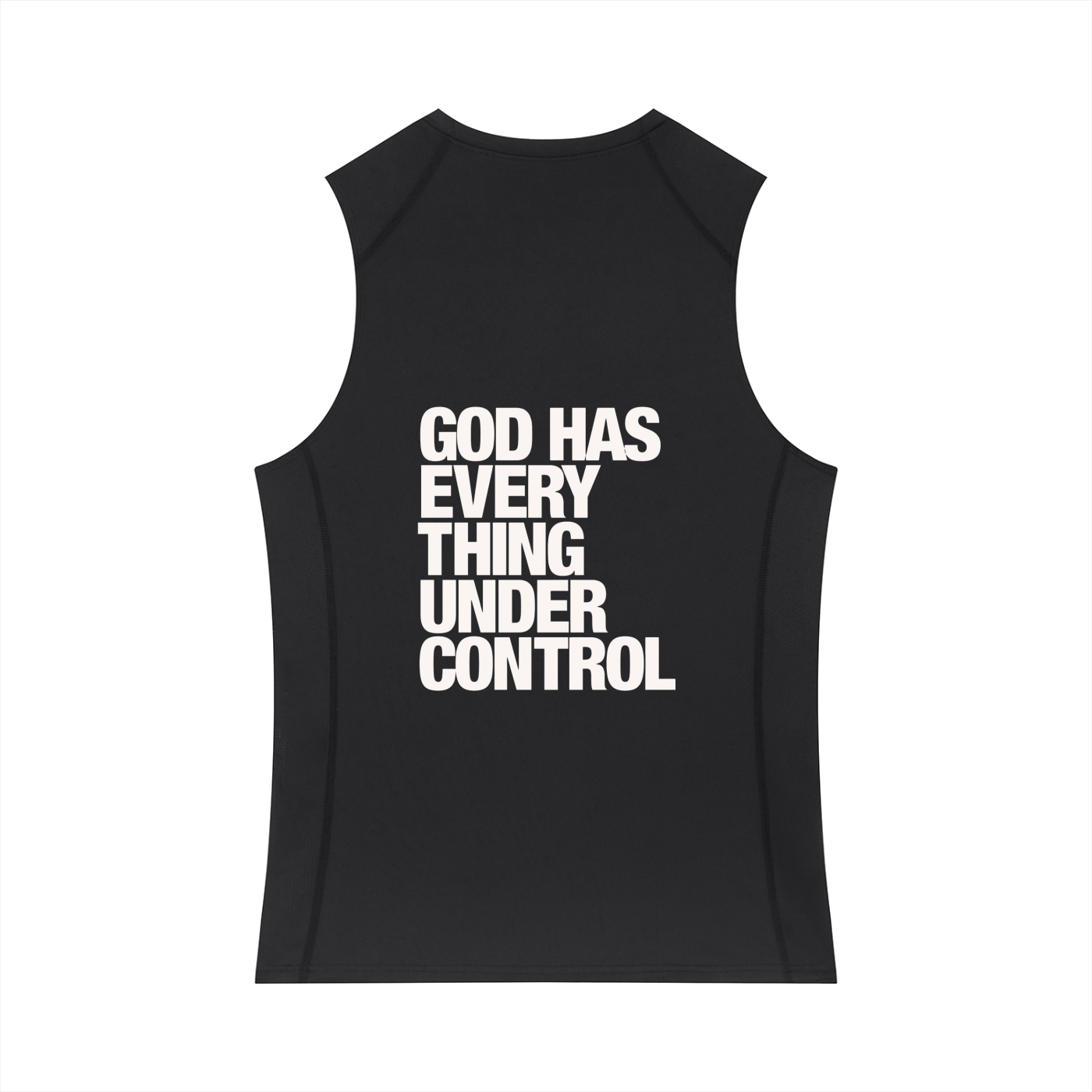 Men's Slim-Fit Topstitch Tank Top