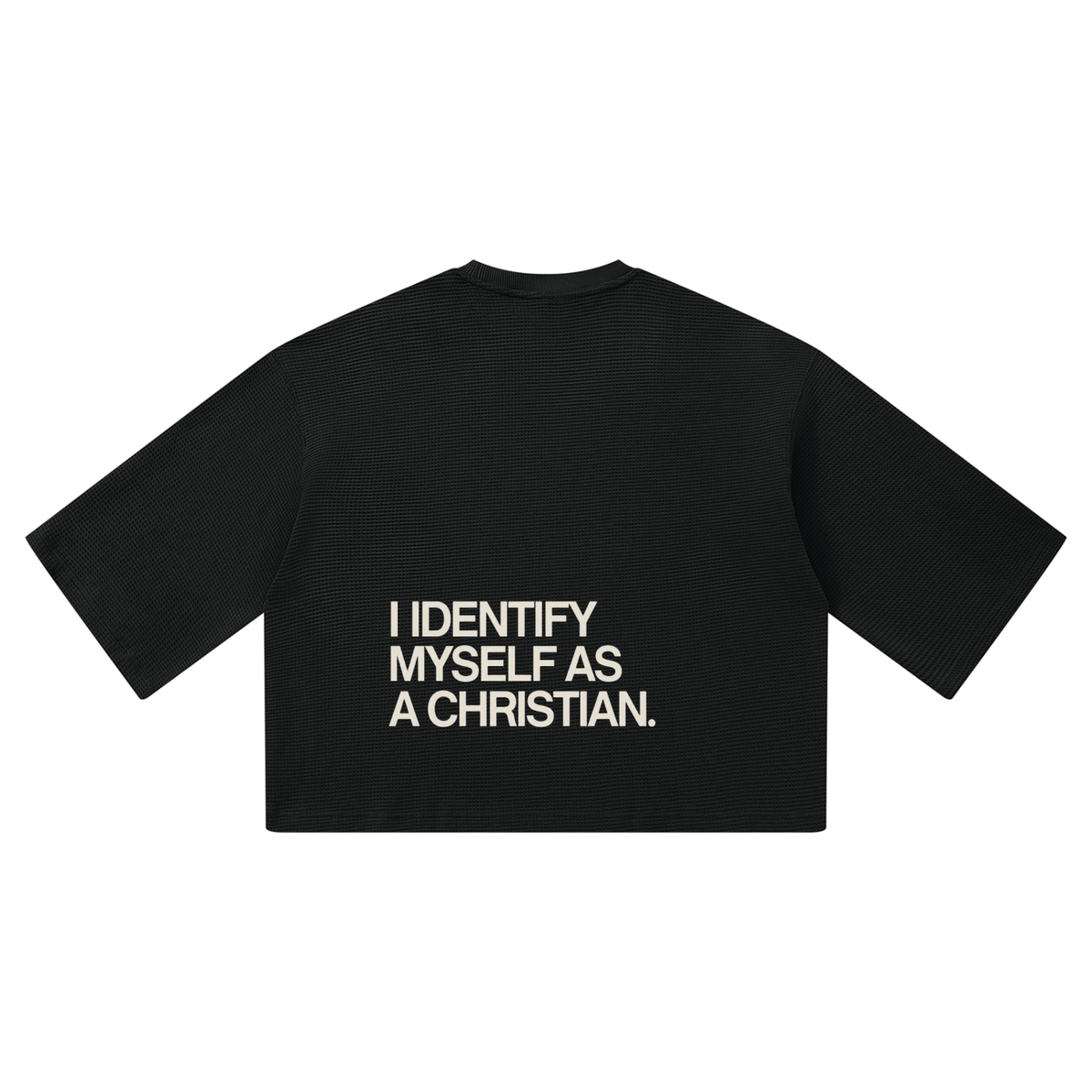 Unisex Waffle Boxy T-Shirt