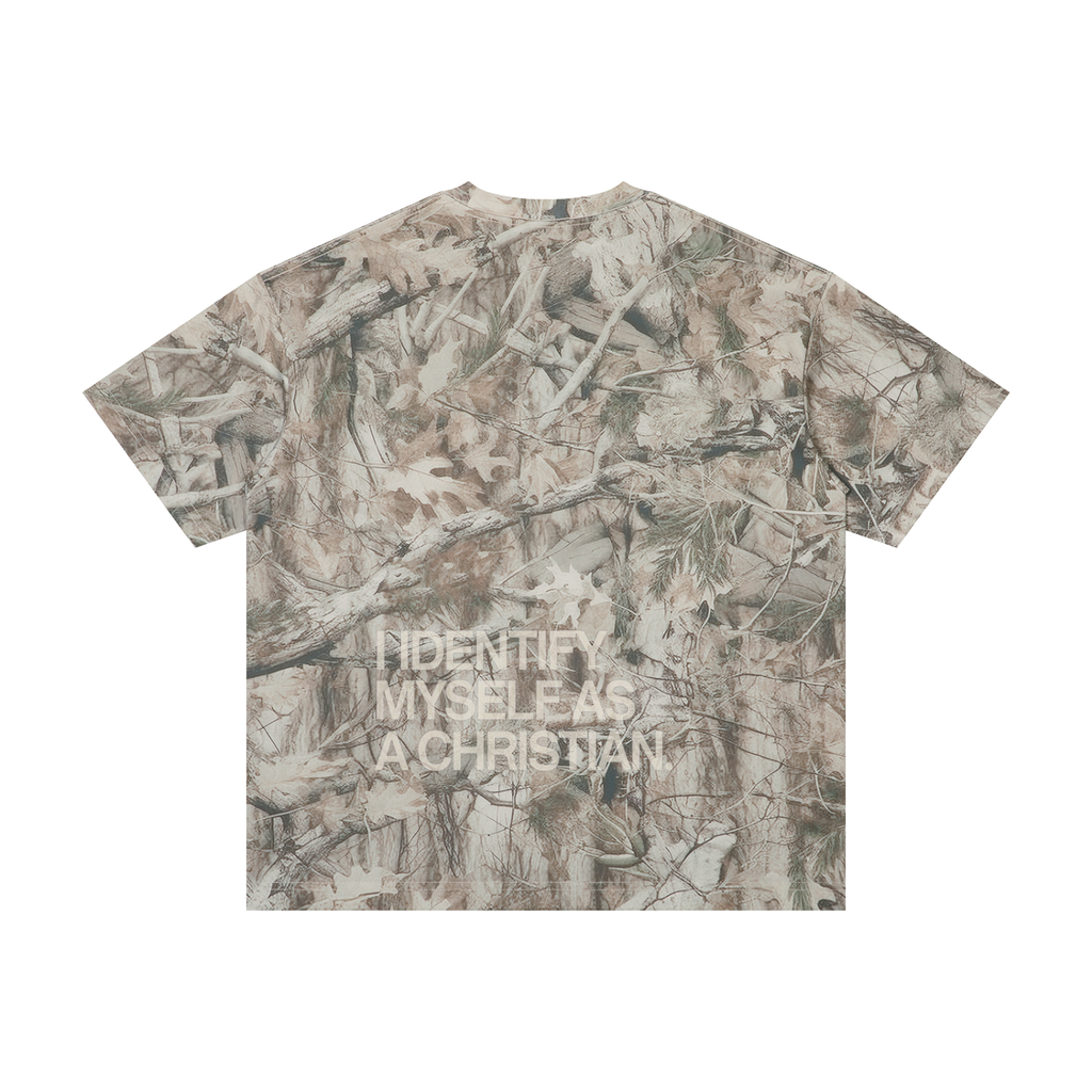 Unisex Tree Camo Oversized T-Shirt
