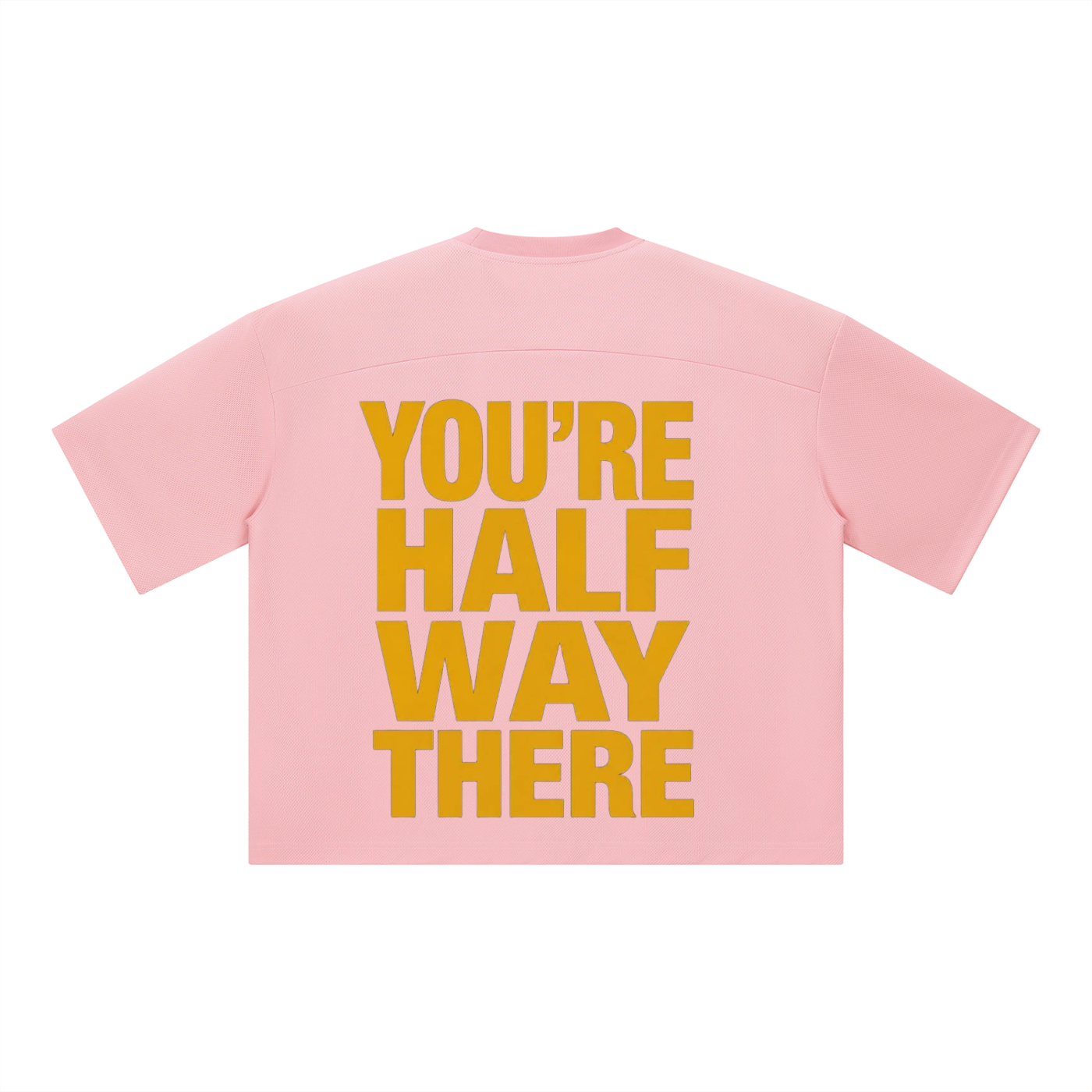 Unisex Boxy Mesh Crewneck T-Shirt