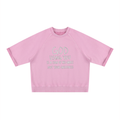 Unisex Vintage Wash Boxy Short Sleeve Sweatshirt