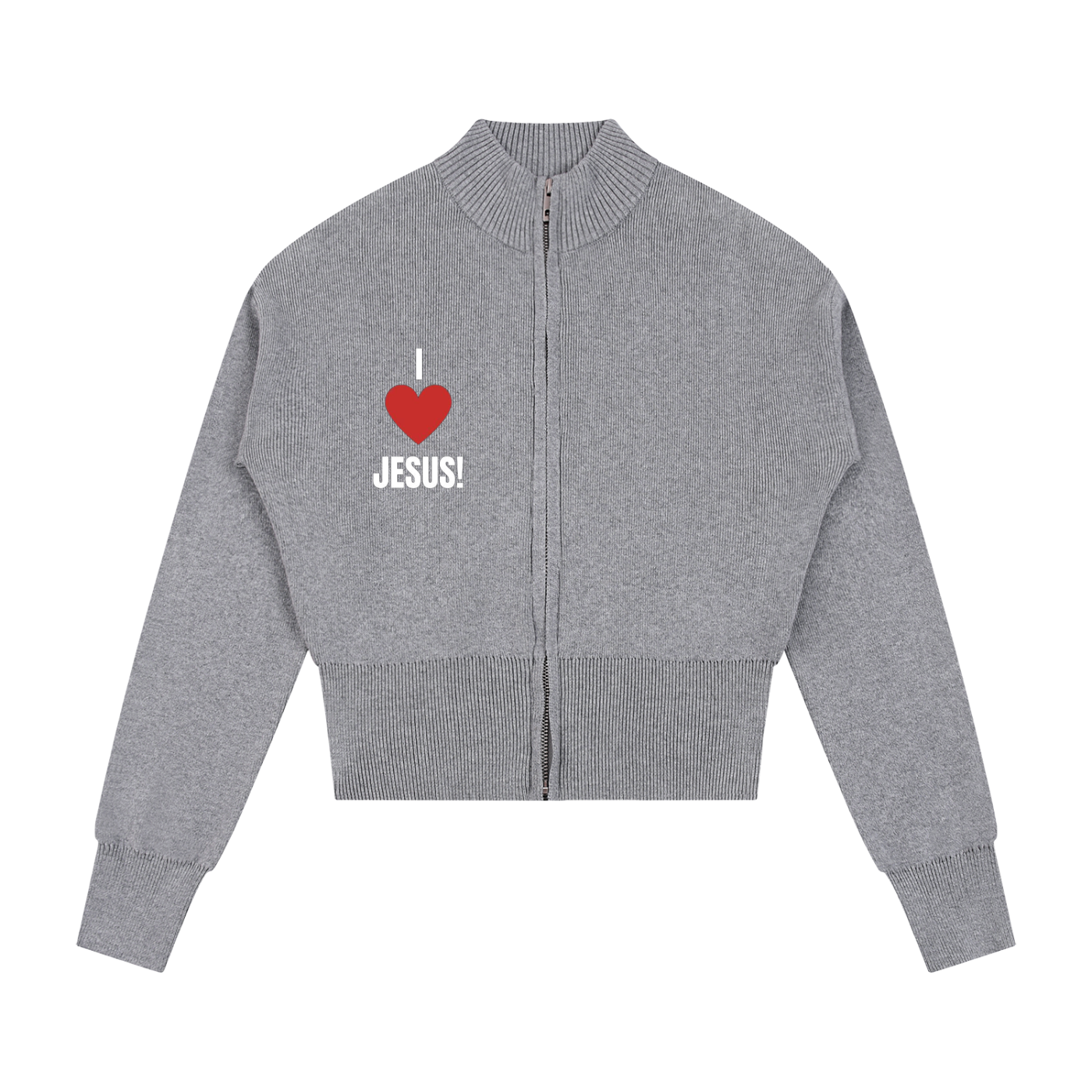 Women’s Mock Neck Zip Up Cardigan