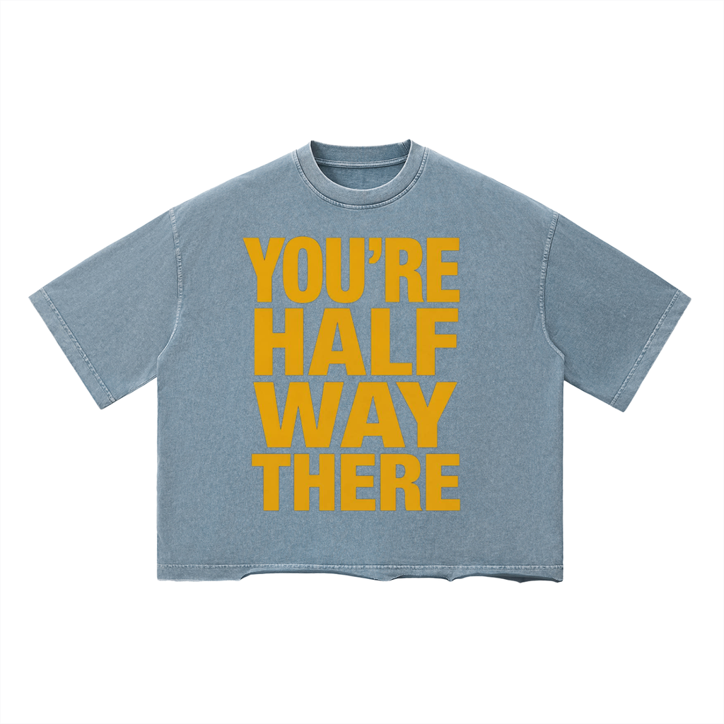 Unisex Vintage Wash Boxy T-Shirt