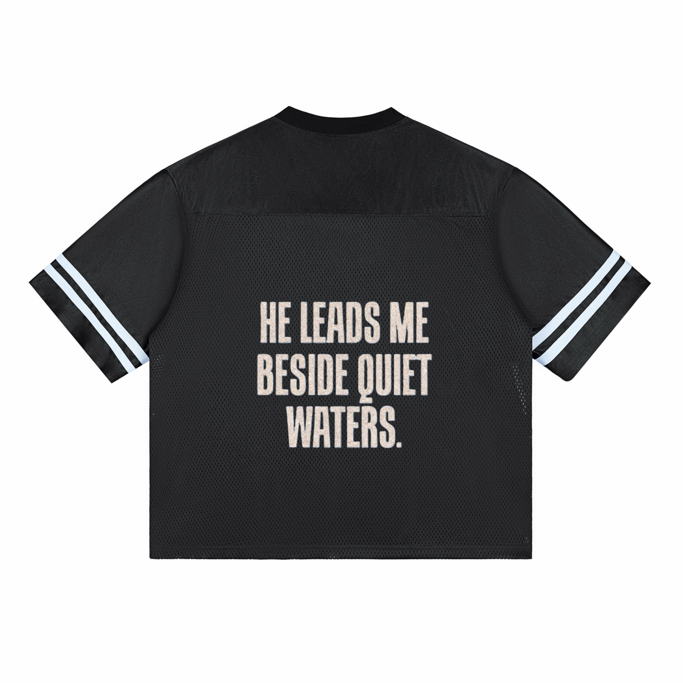 Taped Mesh T-Shirt