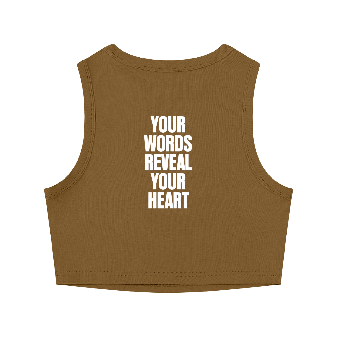 Women's Tight Crewneck Crop Tank Top
