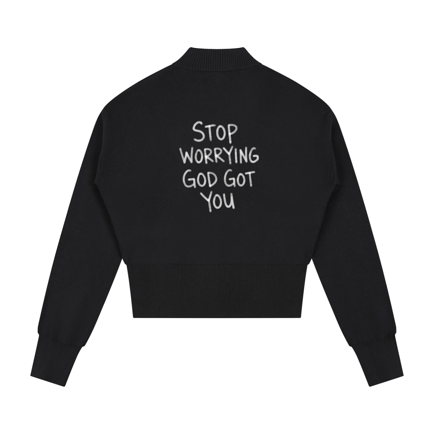 Women’s Mock Neck Zip Up Cardigan