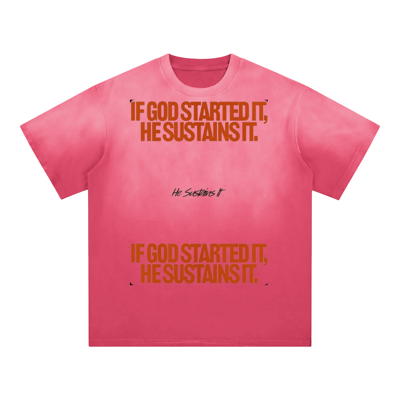 Sunfade Edge Gradient T-Shirt