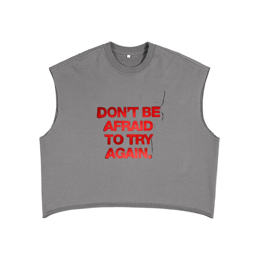 French Terry Boxy Tank Top
