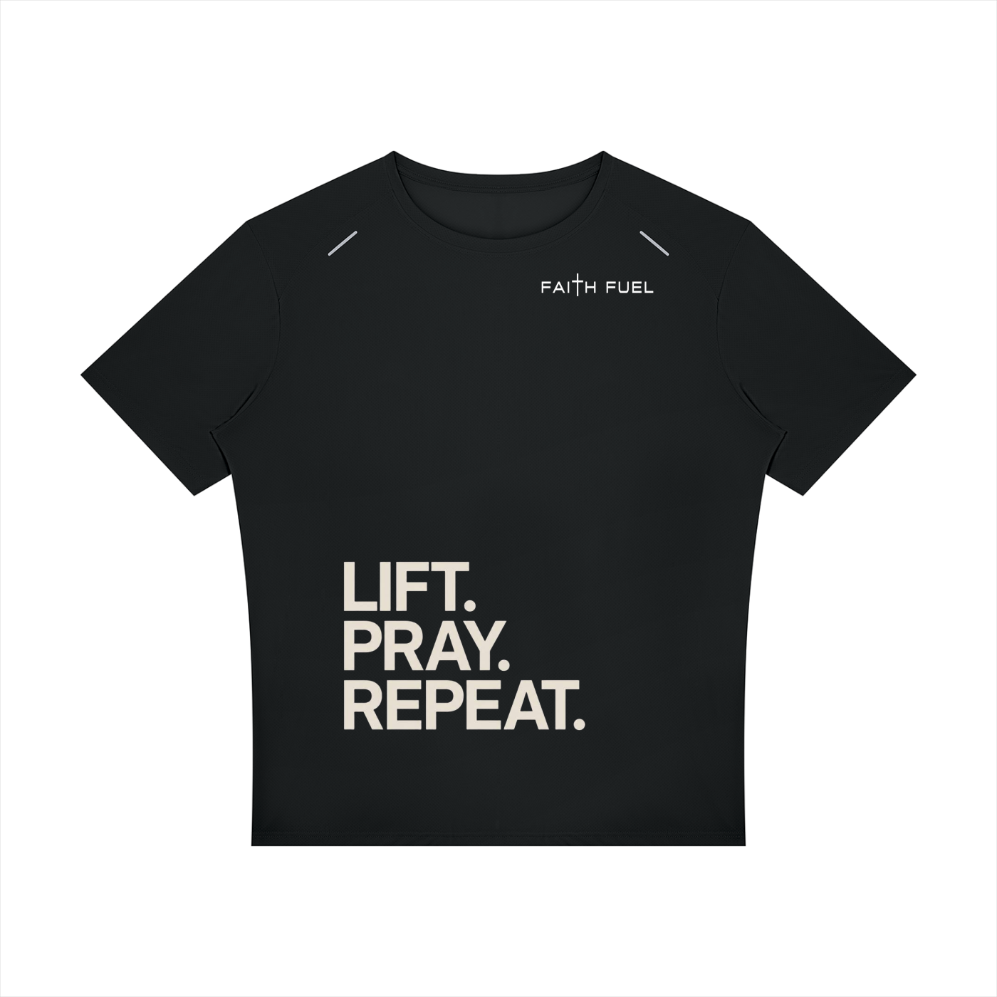 Men's Raglan Reflective T-Shirt