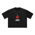 Unisex Boxy Mesh Crewneck T-Shirt