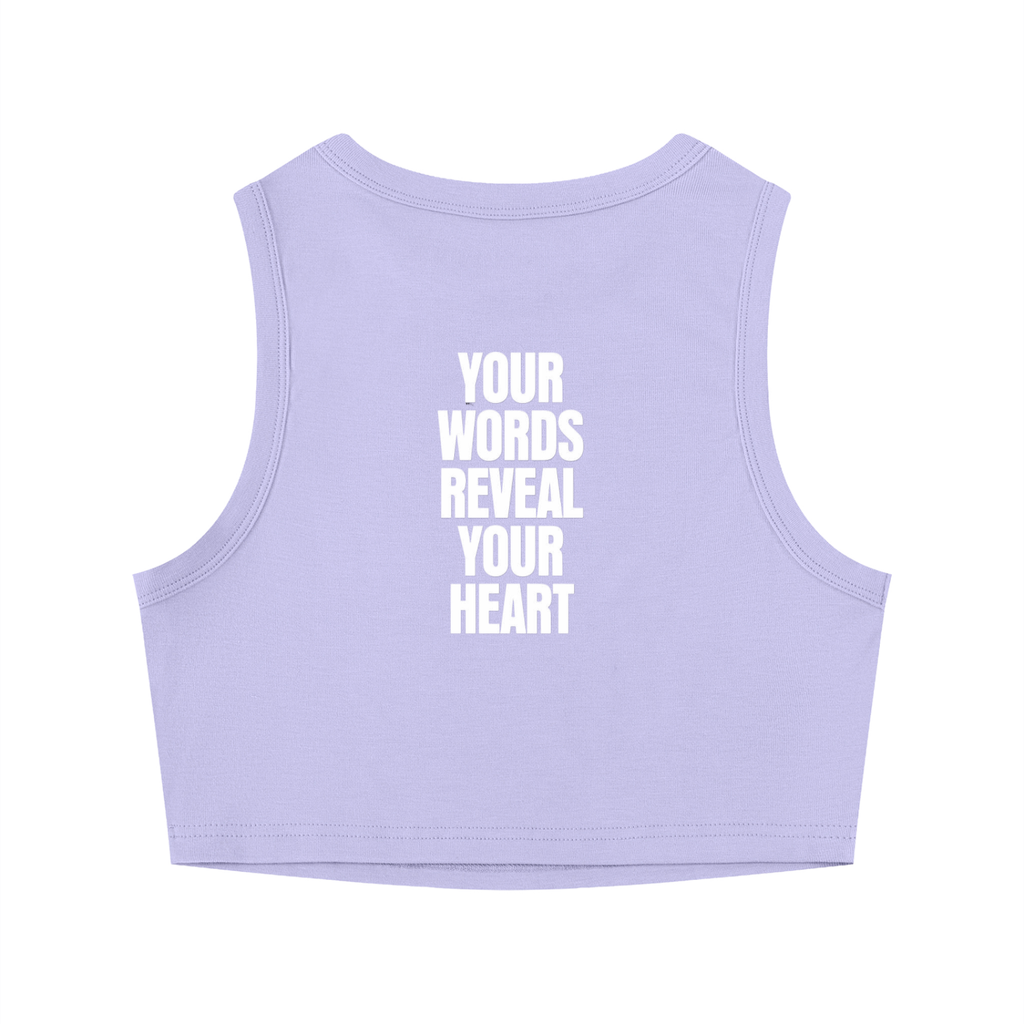 Women's Tight Crewneck Crop Tank Top