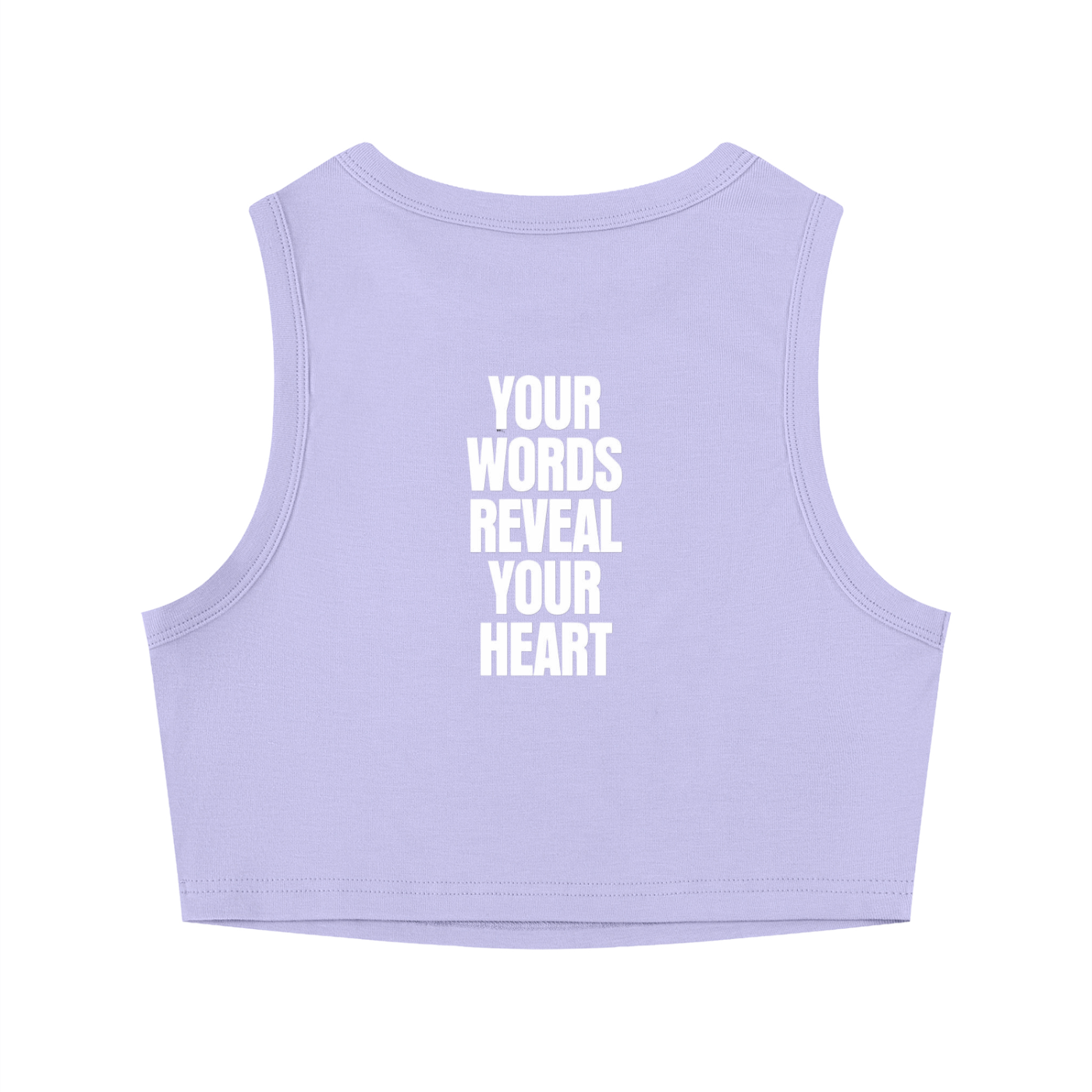 Women's Tight Crewneck Crop Tank Top