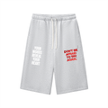 Relaxed Drawstring Three-quarter Sweatpants