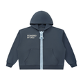 Unisex Oversized Chunky-Zip Boxy Hoodie