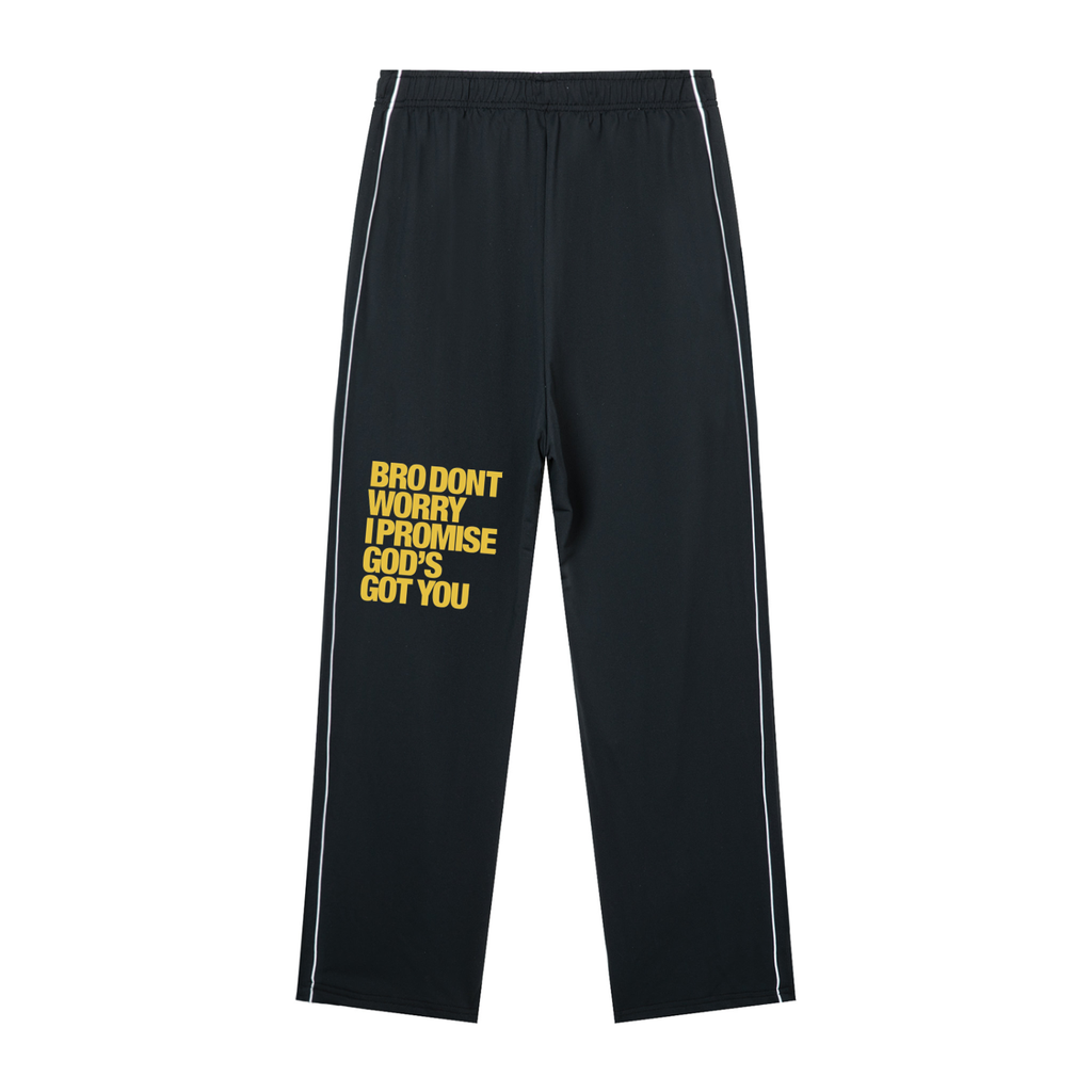 Men’s Piping Straight Leg Sweatpants