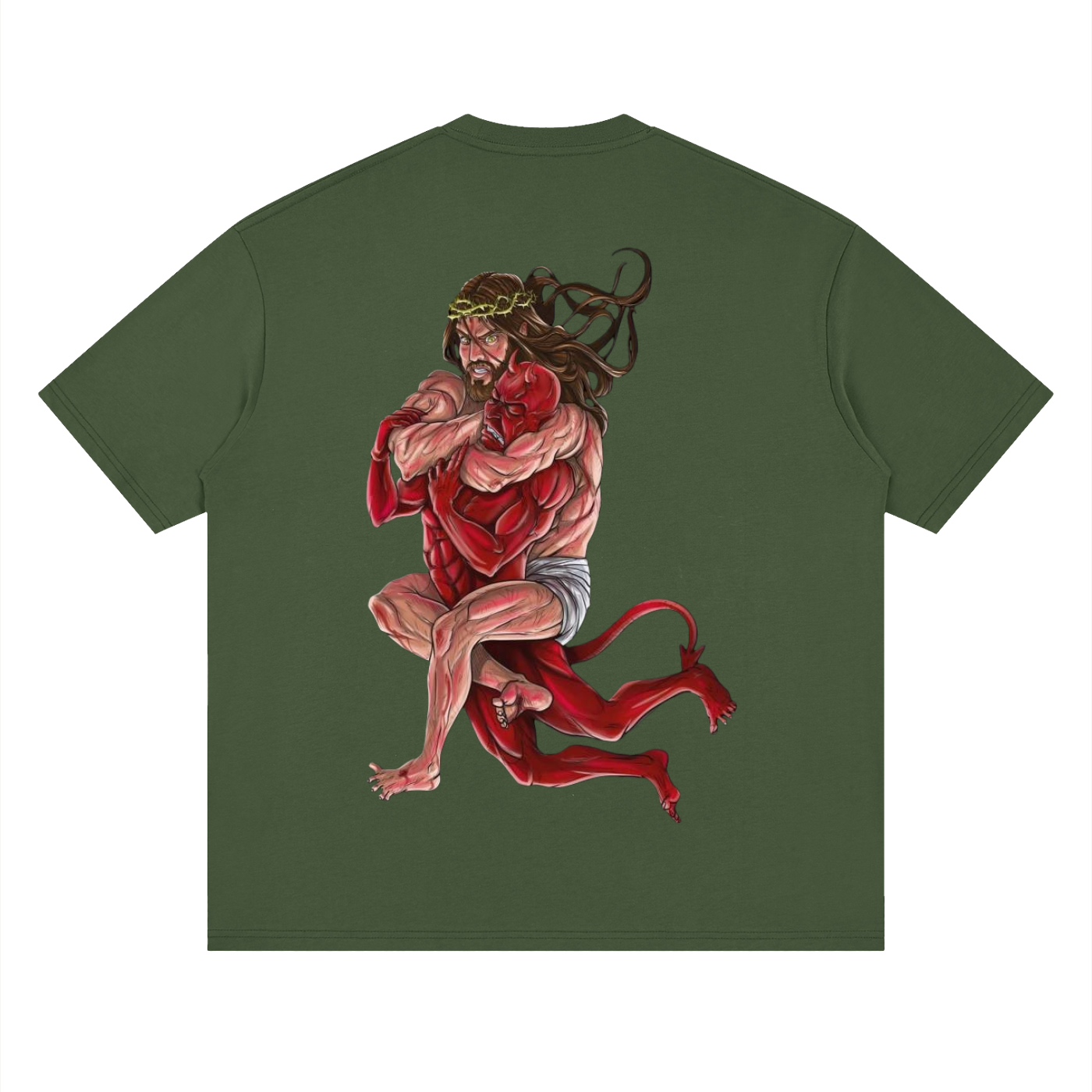 Streetwear Loose Drop Shoulder T-Shirt