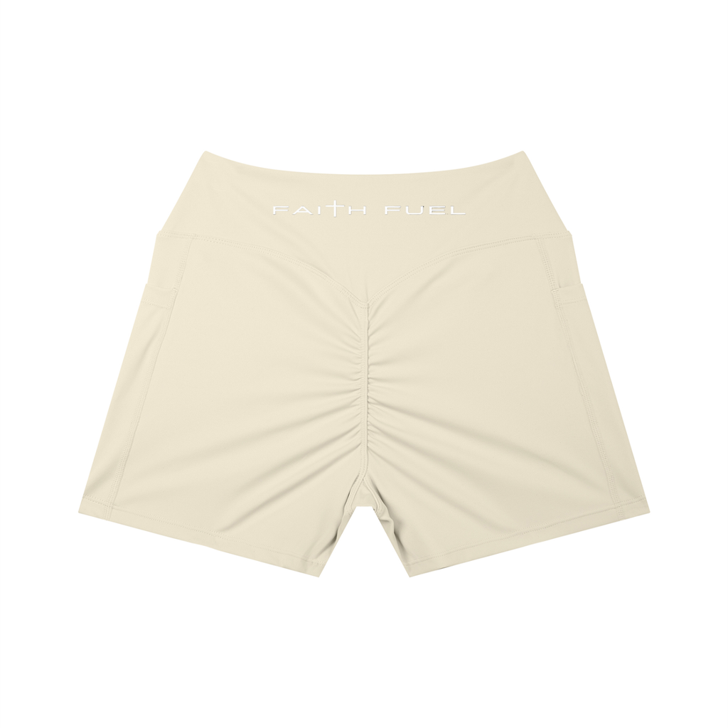 Women’s High Rise Pocket Yoga Shorts