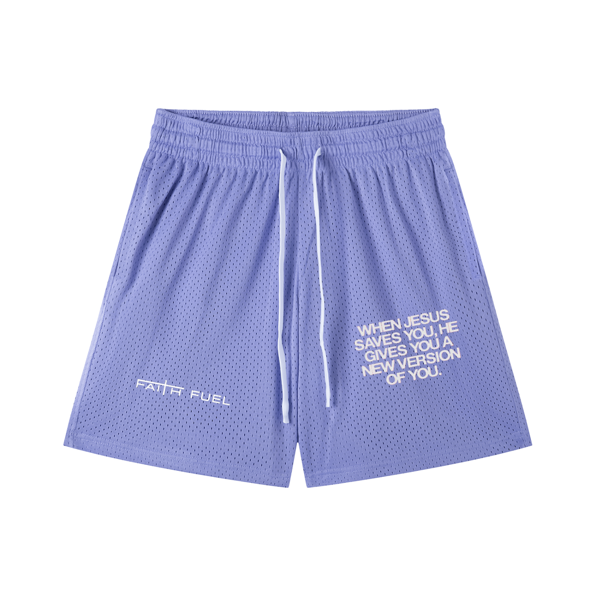 Mesh Drawstring Shorts