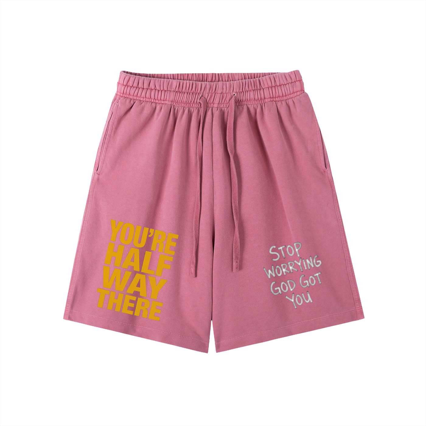 Vintage Wash Cotton Shorts