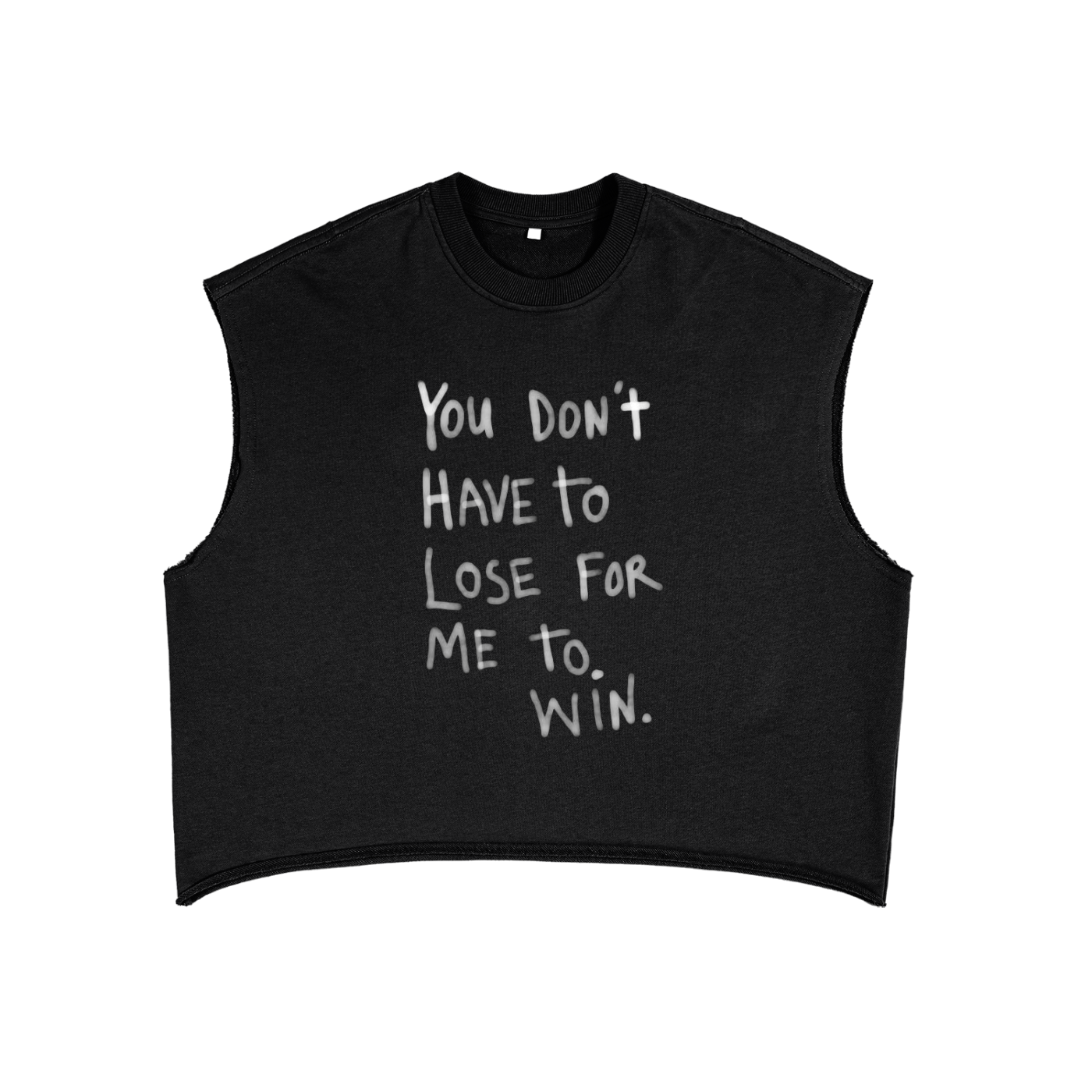 French Terry Boxy Tank Top