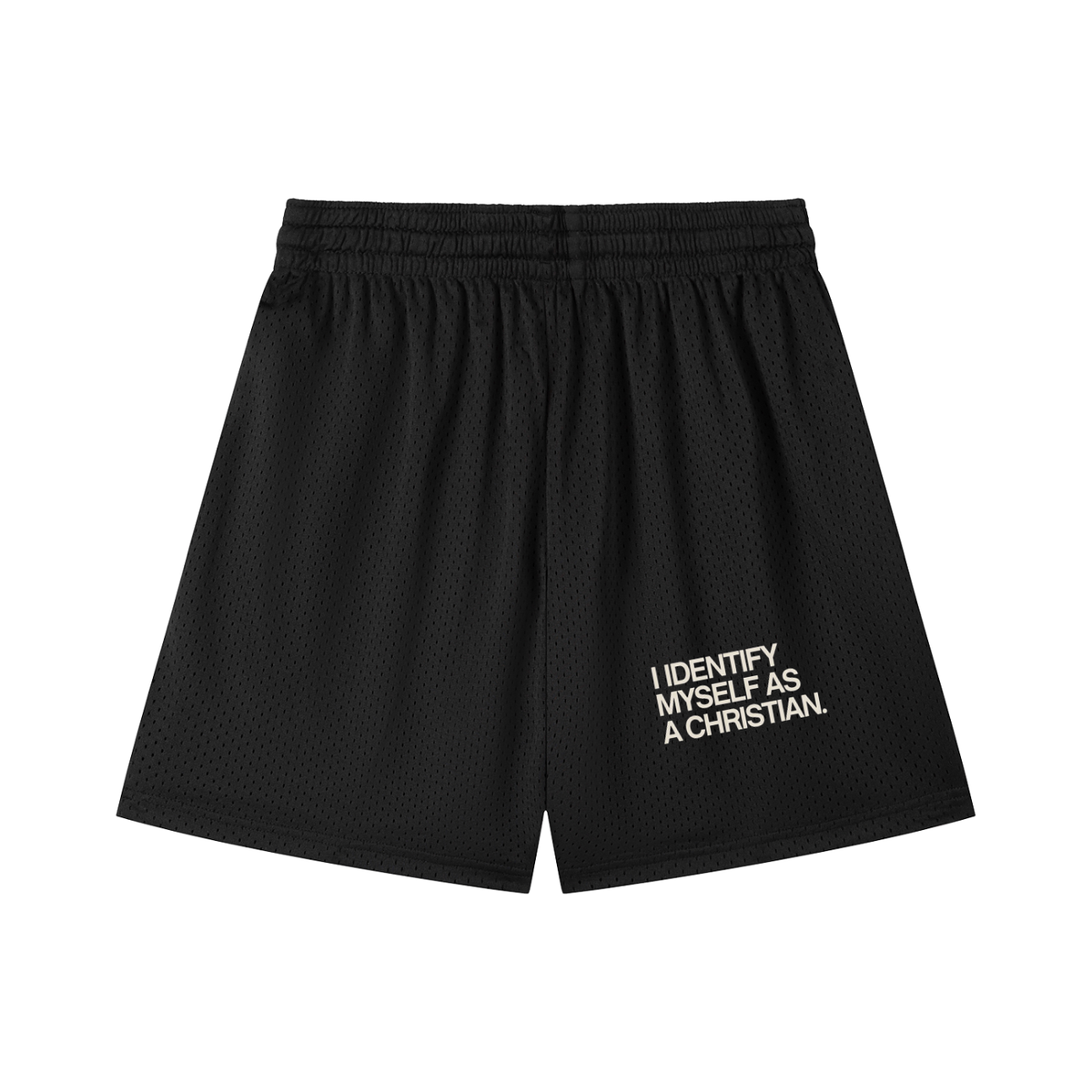 Mesh Drawstring Shorts
