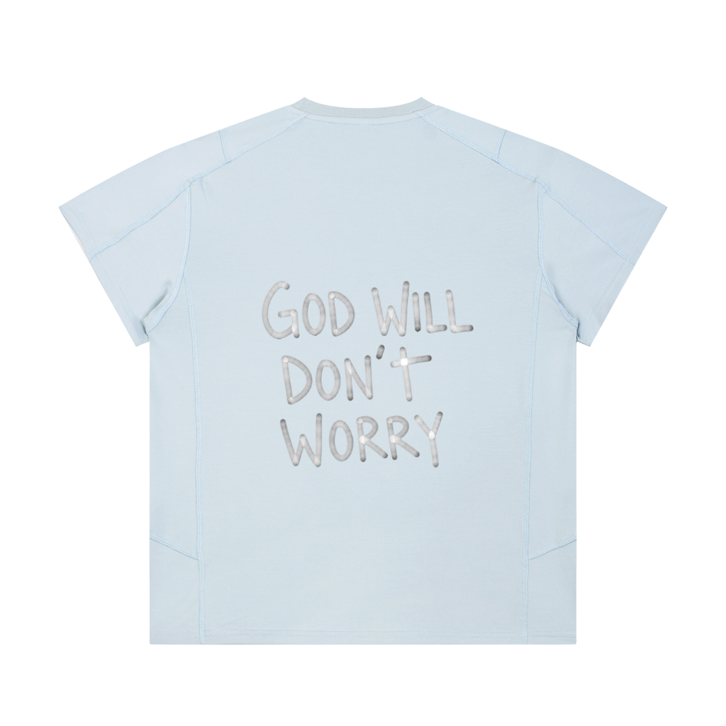 Unisex Contrast Stitch  Regular Fit T-Shirt
