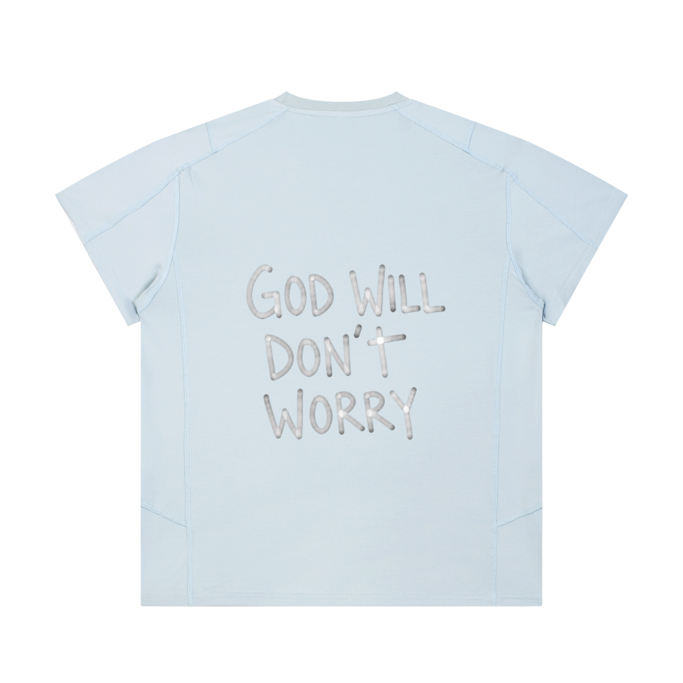 Unisex Contrast Stitch  Regular Fit T-Shirt
