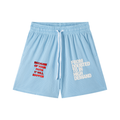 Mesh Drawstring Shorts