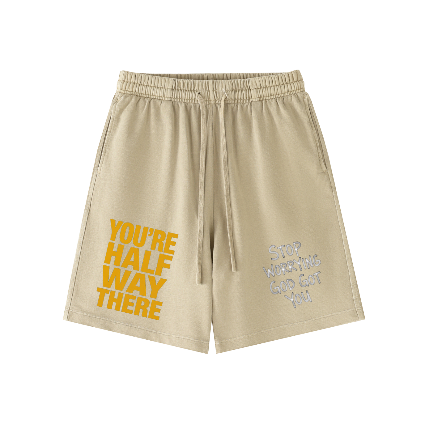 Vintage Wash Cotton Shorts