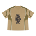 Unisex Color Block V-Neck T-Shirt
