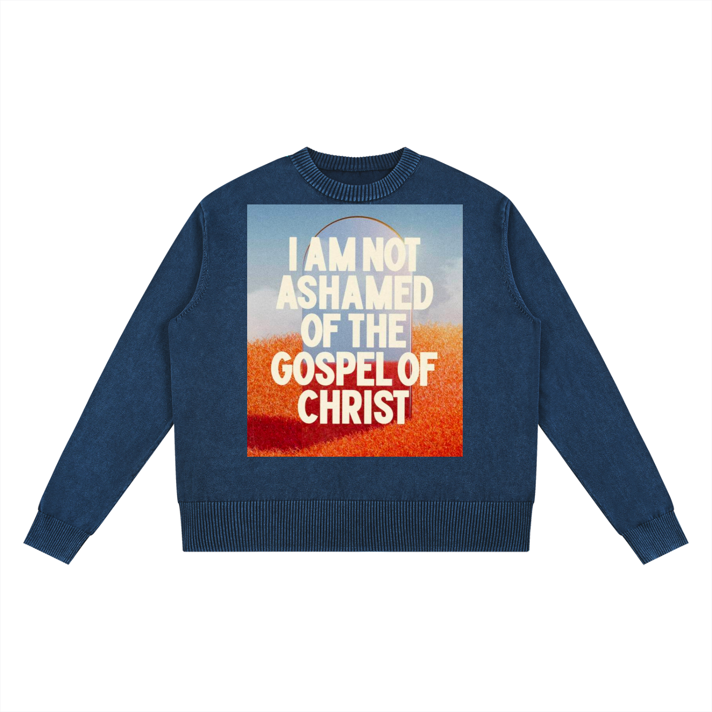 Mineral Wash Oversized Sweater