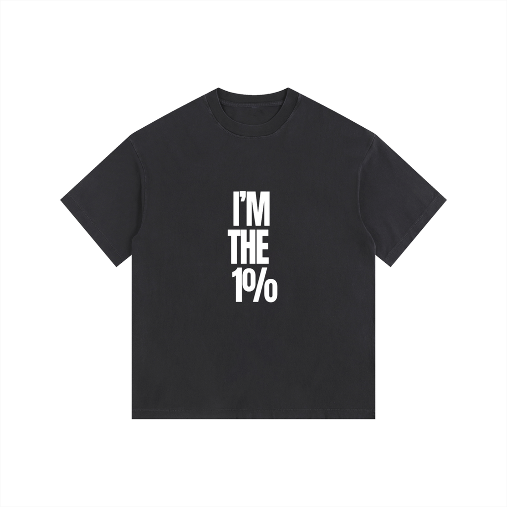 Vintage Washed Oversized Cotton T-Shirt