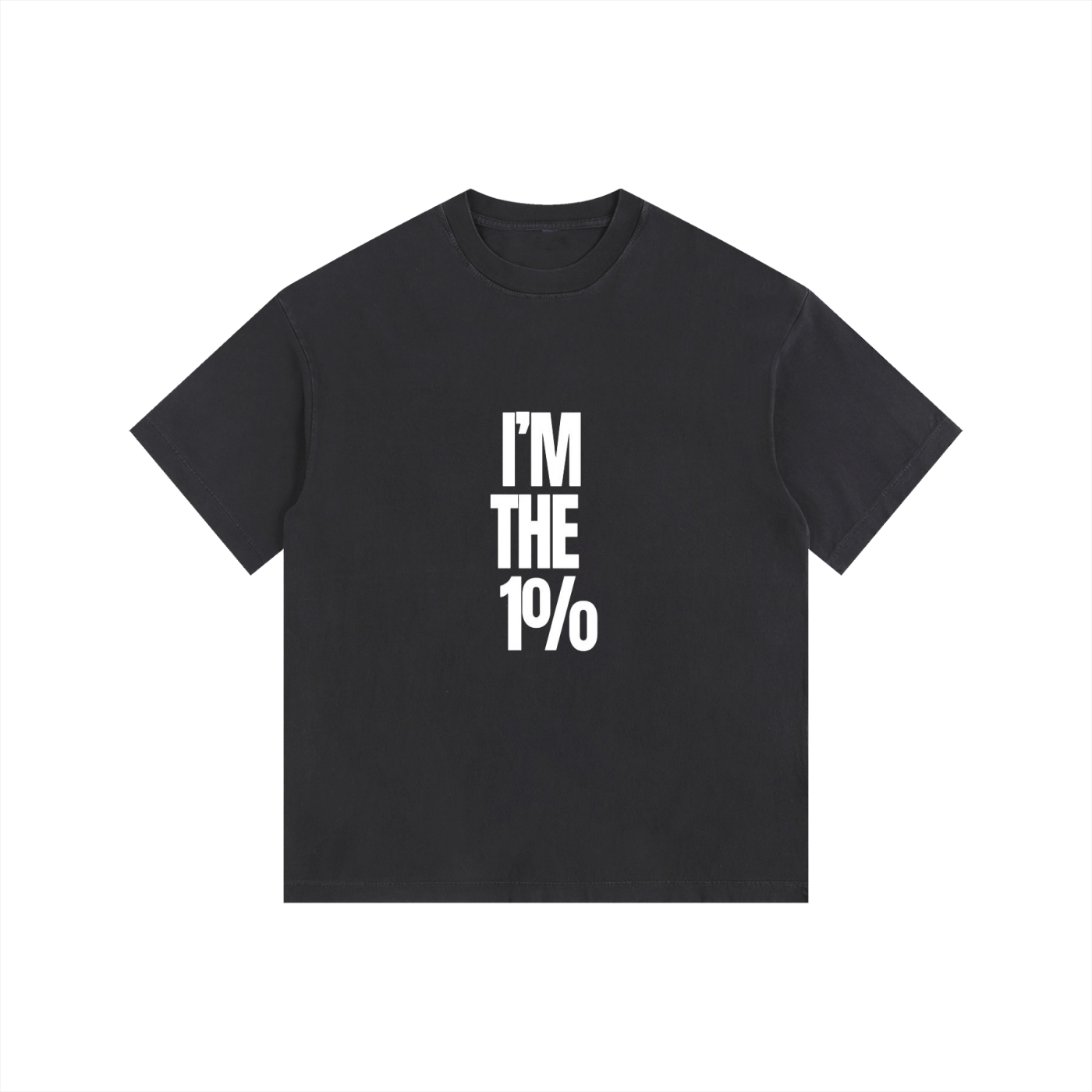 Vintage Washed Oversized Cotton T-Shirt