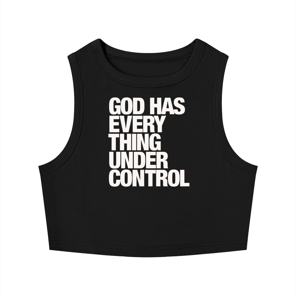Women's Tight Crewneck Crop Tank Top