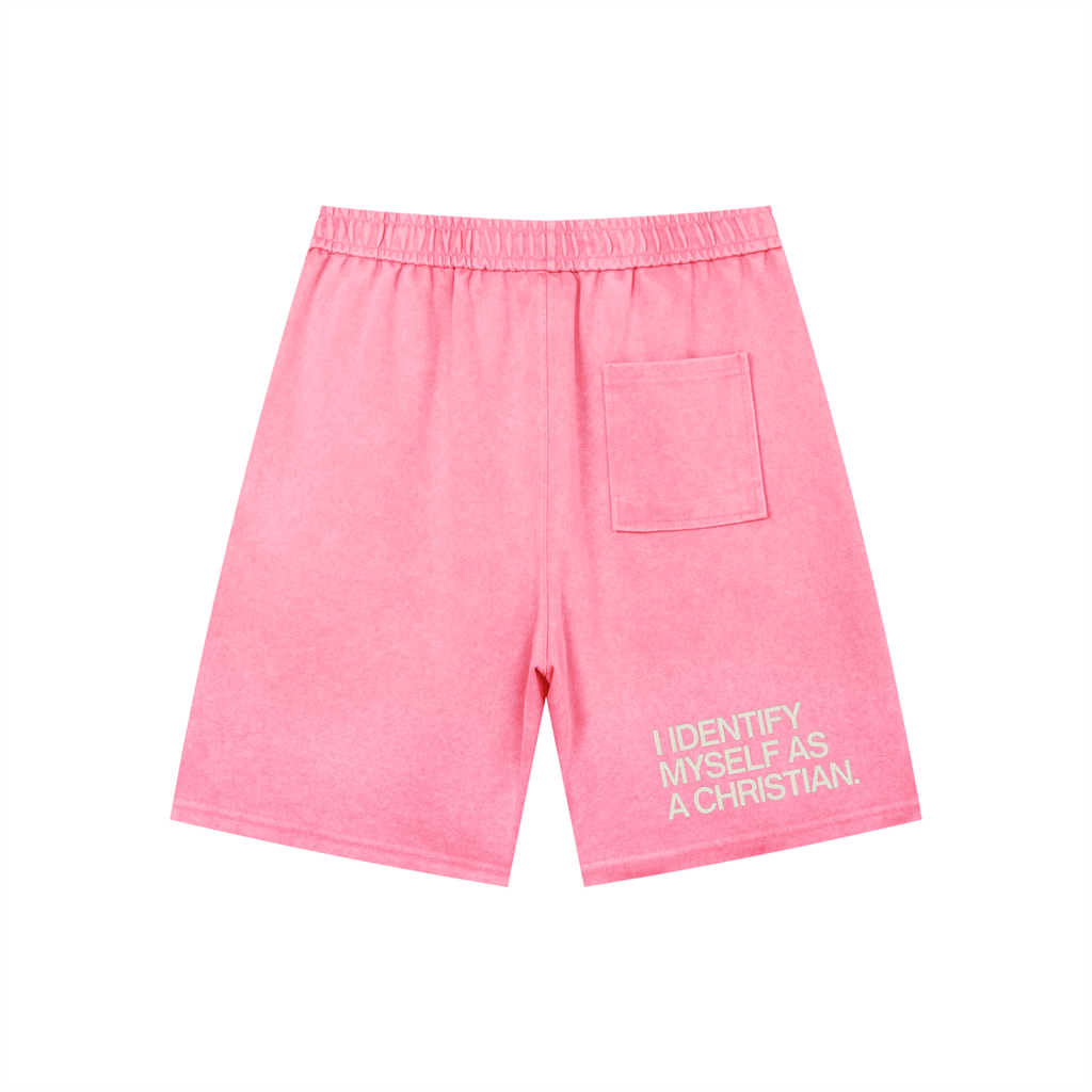 Men’s Vintage Wash Drawstring Shorts
