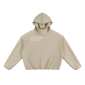 Unisex Boxy Piping Fleece Hoodie