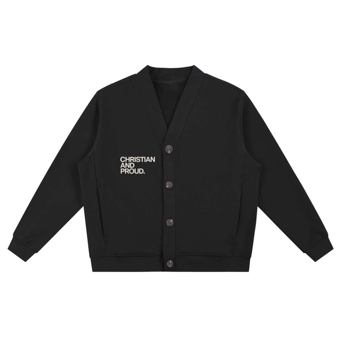 Essential Heavyweight Sweat Cardigan