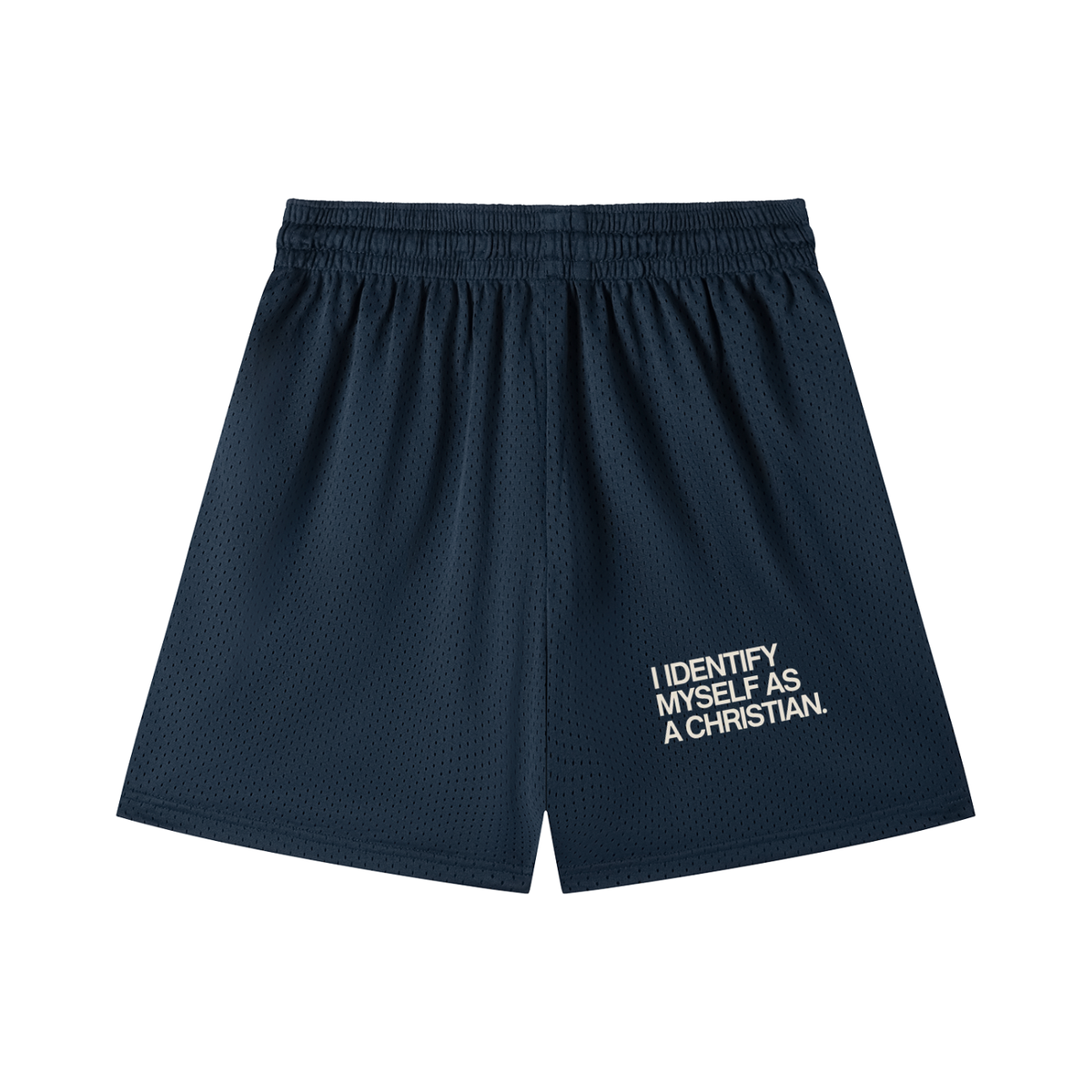 Mesh Drawstring Shorts