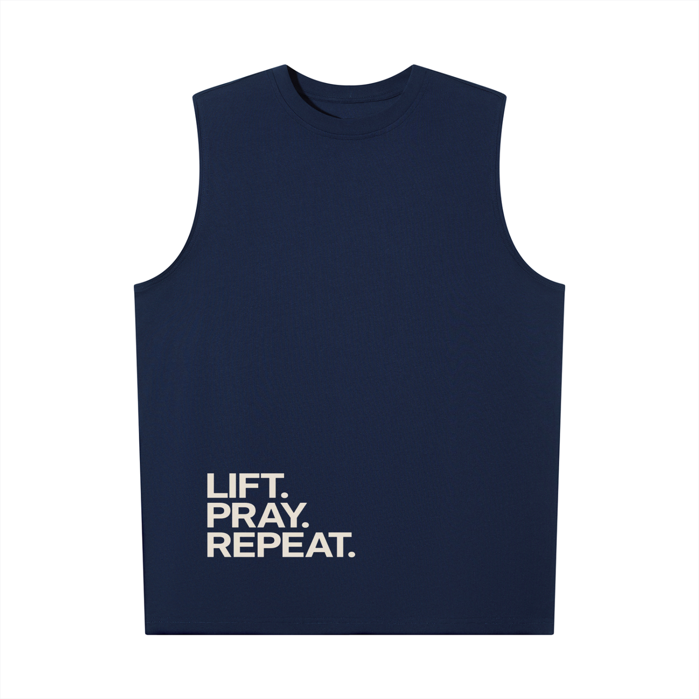 Men’s Oversized Cotton Tank Top