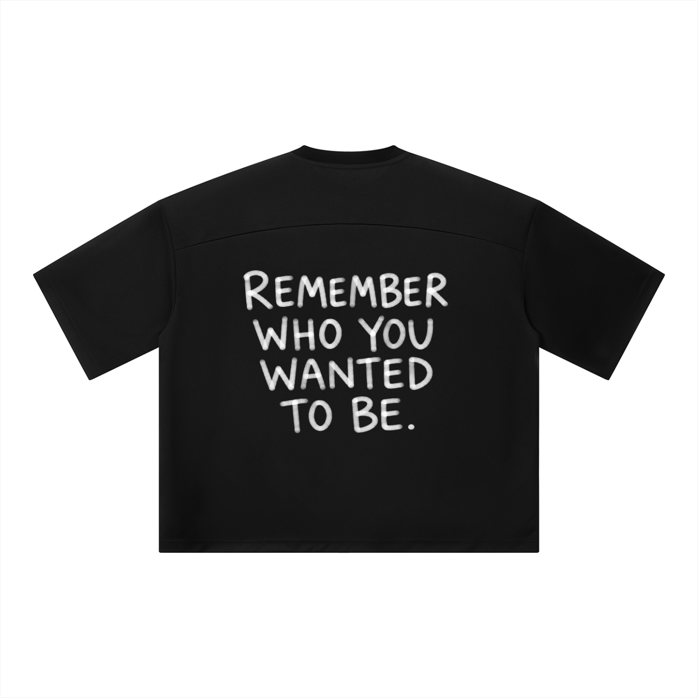 Unisex Boxy Mesh Crewneck T-Shirt