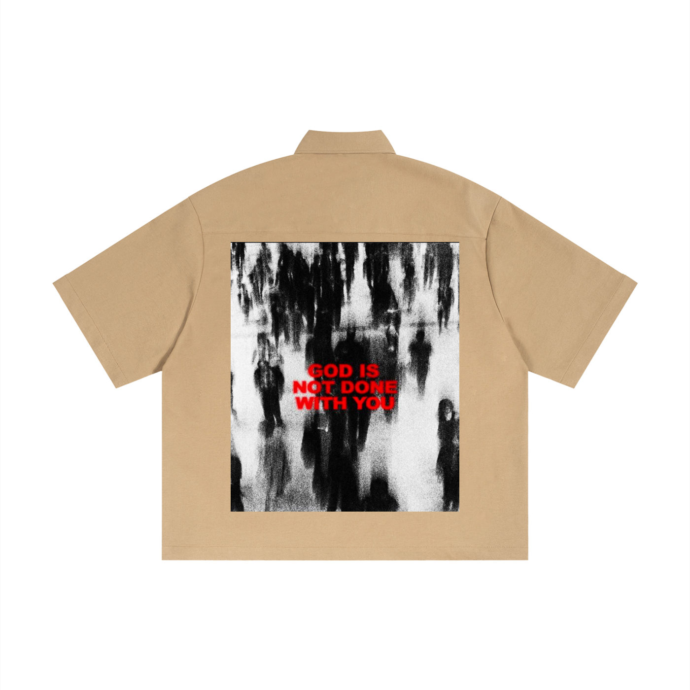 Unisex Boxy Heavyweight Short Sleeve Shirt