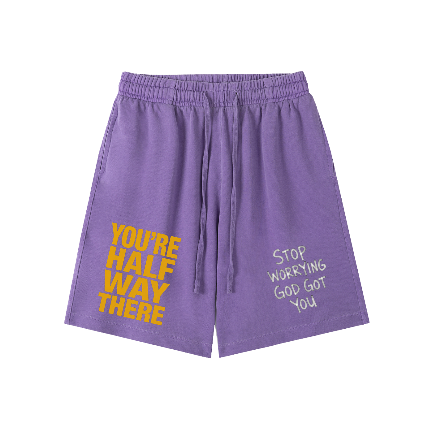 Vintage Wash Cotton Shorts