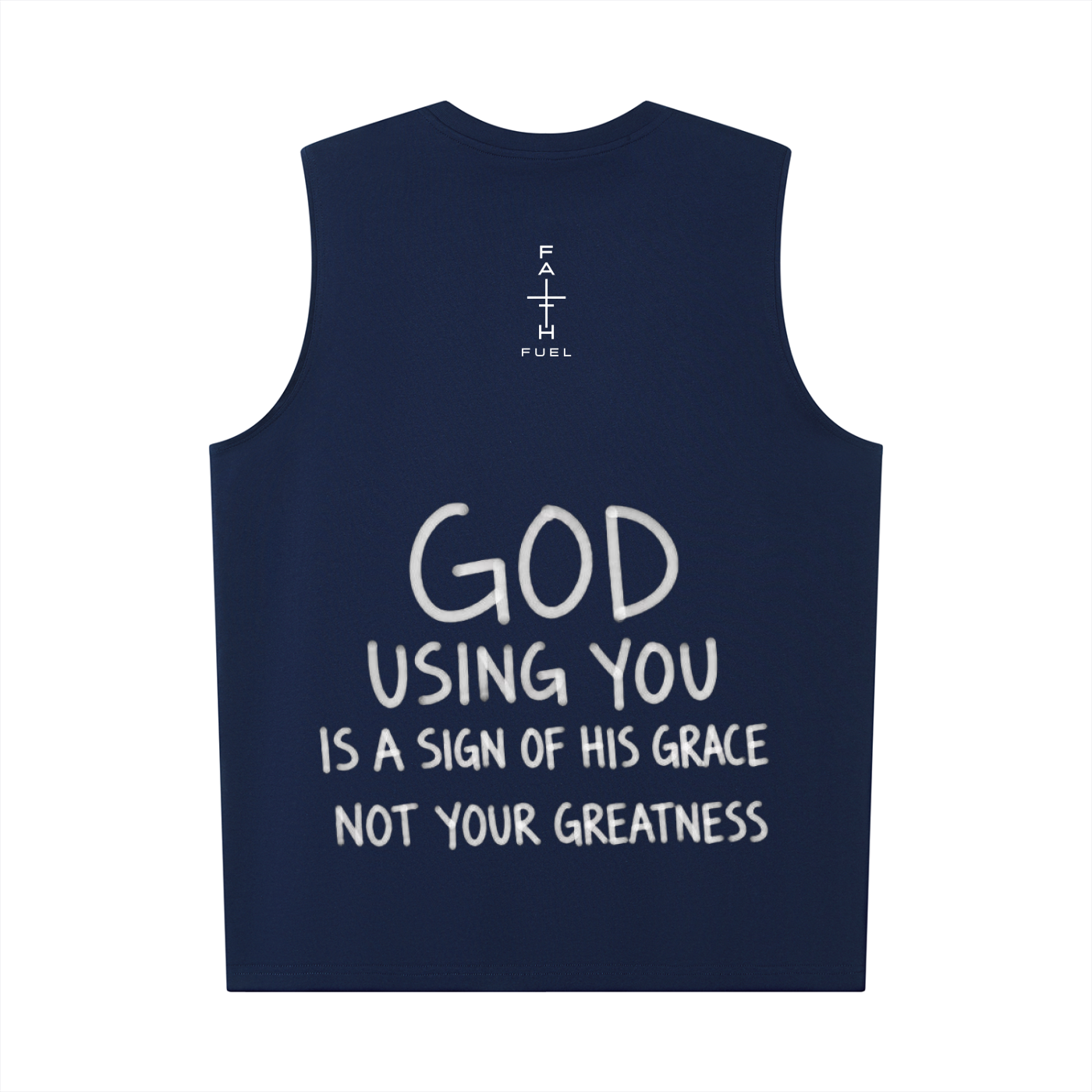 Men’s Oversized Cotton Tank Top