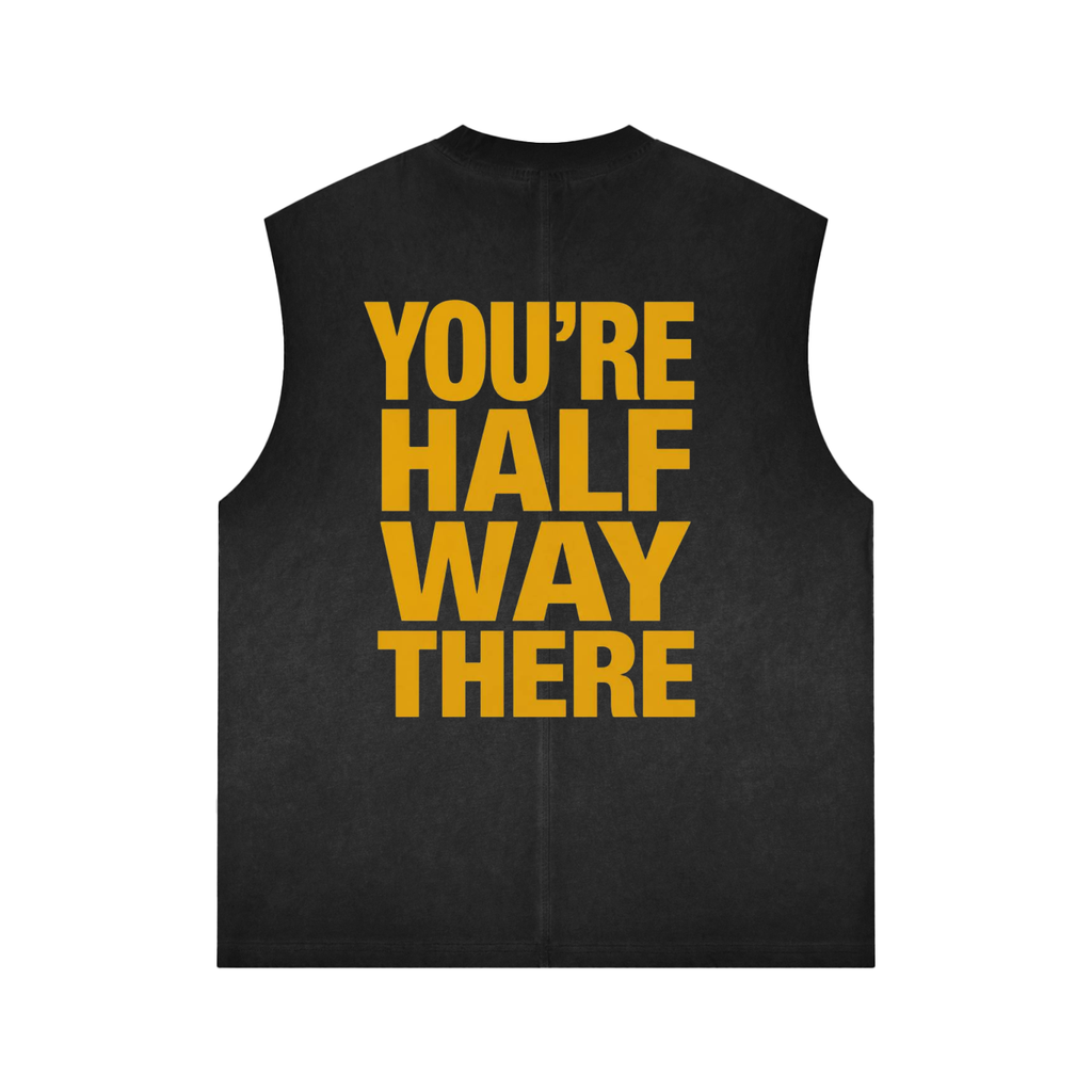 Reverse Washed Tank Top