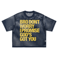See-through Boxy Net T-Shirt