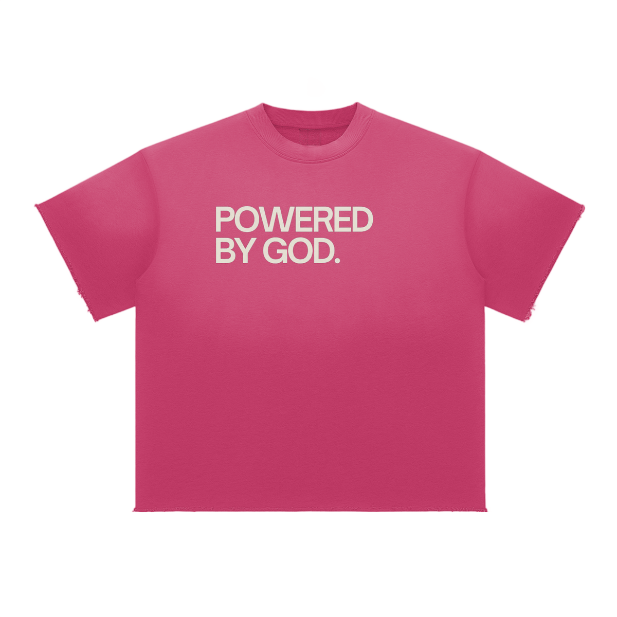 Sun Fade Raw Edge T-Shirt