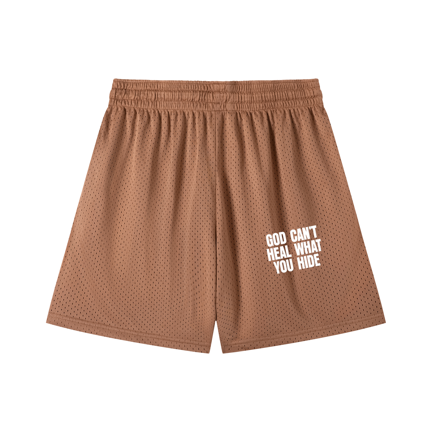 Mesh Drawstring Shorts